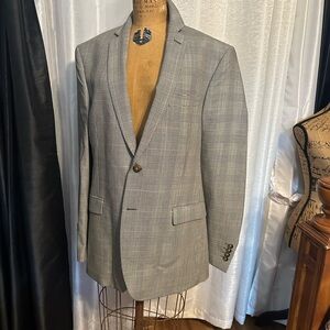 Ralph Lauren Men's Classic Gray Check Blazer